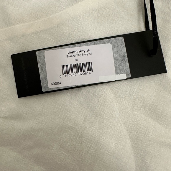 COPY - Jenni Kayne Linen Breeze Slip Dress Ivory - Picture 4 of 4